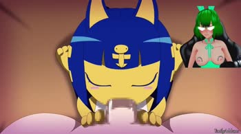 Emily Adaams Sizzles as Ankha in Scorching 60FPS Hentai Ride
