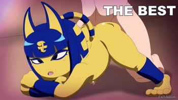 Emily Adaams Sizzles as Ankha in Scorching 60FPS Hentai Ride