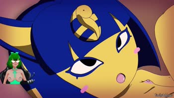 Emily Adaams Sizzles as Ankha in Scorching 60FPS Hentai Ride