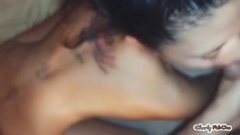 Teen (18+) Charly Pelione's Perfect Day: Morning and Night Blowjobs