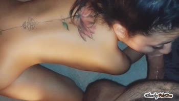 Teen (18+) Charly Pelione's Perfect Day: Morning and Night Blowjobs