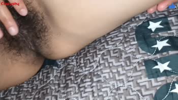 Crazysbq's Sultry Solo: Masturbating in Full View of Her Neior