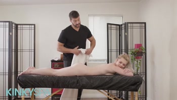 Kay Carter's Kinky Spa Debut: Boss Teaches A Lesson