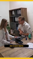 She prefers to suck cock rather than show her credit history.