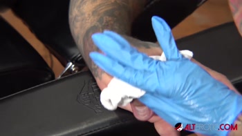 Sascha Ink's Tattooed Temptation: Big Boobs and a Blowout