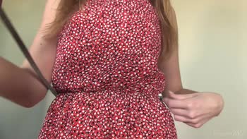 Natalie's Sensual Solo: Fingering Her Pretty Pussy