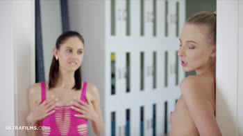 ULTRAFILMS LEGENDARY Nimfa seduces Sade Mare into her first lesbian sex and it's super hot!