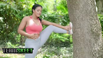 Kosame Dash Sizzles In Spandex As Oliver Flynn Fuels Her Fitness Frenzy