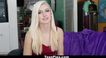 Chad Alva Stuffs Alexa Grace's Teen (18+) Pie with Cream