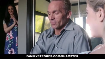 FamilyStrokes - Take My V-Card, Stepdaddy!