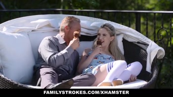 FamilyStrokes - Take My V-Card, Stepdaddy!