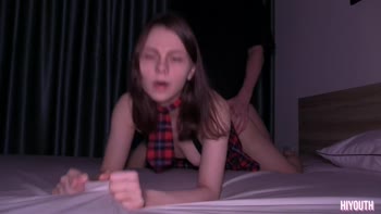 hi's Stepsis Fucks Hard and Cums on Face