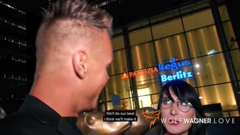 Lou Nesbit Satisfied by Big German Cock in Public POV