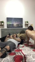 Tattooed Colombian cutie Caseritos_Latinas shares intimate cell phone solo