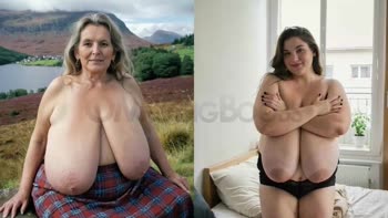 Bouncy Boobs Galore: Hairy BBW's Big Tit Solo Fun