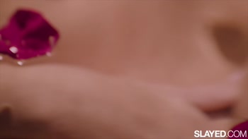 SLAYED Allie Nicole Gives Nicole Doshi Deep Anal Penetration