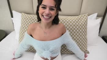 First-Time Cutie's Sizzling POV Debut