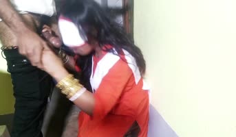 Couplefiree's Steamy School Bathroom Tryst: Indian Teen (18+) Hugs Ass