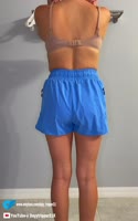 Dayytripper's Morning Ritual: College Teen (18+) Gets Ready for a Workout