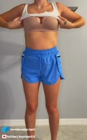 Dayytripper's Morning Ritual: College Teen (18+) Gets Ready for a Workout