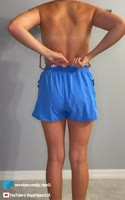 Dayytripper's Morning Ritual: College Teen (18+) Gets Ready for a Workout