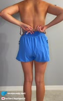 Dayytripper's Morning Ritual: College Teen (18+) Gets Ready for a Workout