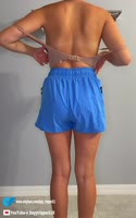 Dayytripper's Morning Ritual: College Teen (18+) Gets Ready for a Workout