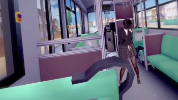 MONTINA MAX's Morning Orgasm Spree: Super Big Tits Unleashed on the Bus