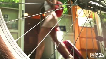 Tiffany Tatum's Naughty Hostel Hookup
