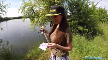 Anissa Kate's Big Boobs and Big Cock Camping Adventure