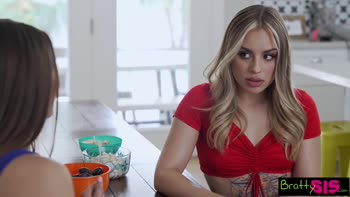 "We want to Invite you to Our Labor Day Picnic" Penelope Kay & Anne Claire Clouds tell Stepbro - S24