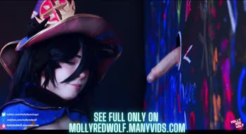 MollyRedWolf's Rough Cosplay Glory Hole Fantasy