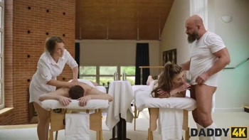 DADDY4K. Lust and Massage. Hot sex with Nicole Sweet