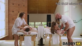 DADDY4K. Lust and Massage. Hot sex with Nicole Sweet