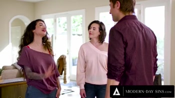 MODERN-DAY SINS - Lesbian Arabelle Raphael’s Secret Affair With GF Casey Calvert & Her Ex - PART 1