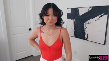 Bossy Asian Babe Lulu Chu Challenges Stepbro, "How About You Find My Clit, Now That Would Be Impressive"