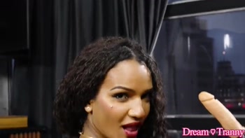 Thaysa Lopes' Sultry Solo: Fucking Machine Orgasm & Cumshot