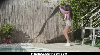 Katrin Tequila Works Out Her Big Cock Craving