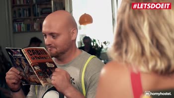 Mark's Lucky Break with Flexible Babe Stella Flex
