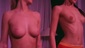 Nancy A and Kira's Sultry Lesbian Encounter