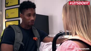 Lya Missy's Big Tits and Curvy Ass in Hot BBC Threesome