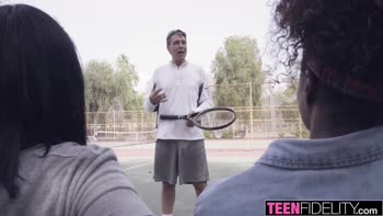 Coach's Punishment: Goth Charlotte Sartre Takes Steve Holmes' Big Dick