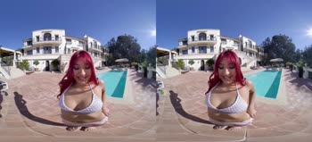 Mina Luxx's Teen (18+) Nympho Fantasies Unleashed in 3D VR