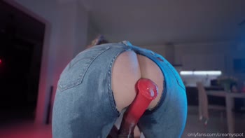 Creamy Spot's Ripped Jeans Orgasmic Adventure