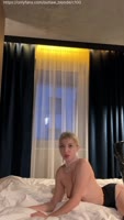 Outlaw Blonde's Sizzling Solo Striptease