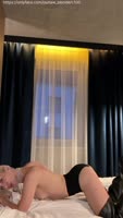 Outlaw Blonde's Sizzling Solo Striptease