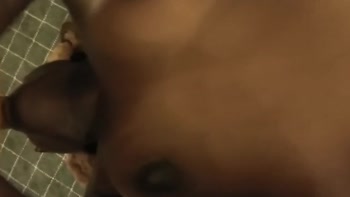 Rex Nanni's Ebony Throat Fuck - Deep Interracial Blowjob