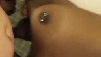 Rex Nanni's Ebony Throat Fuck - Deep Interracial Blowjob
