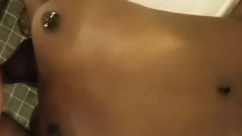 Rex Nanni's Ebony Throat Fuck - Deep Interracial Blowjob