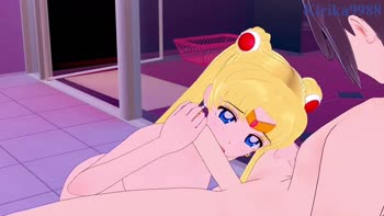 Sailor Moon's Secret Desire: Usagi Tsukino's 60FPS Love Hotel Fantasy